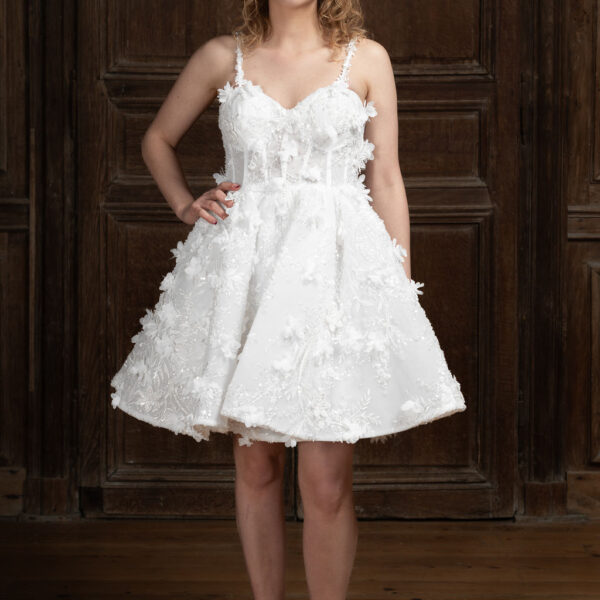 robe civile mariage - mariée