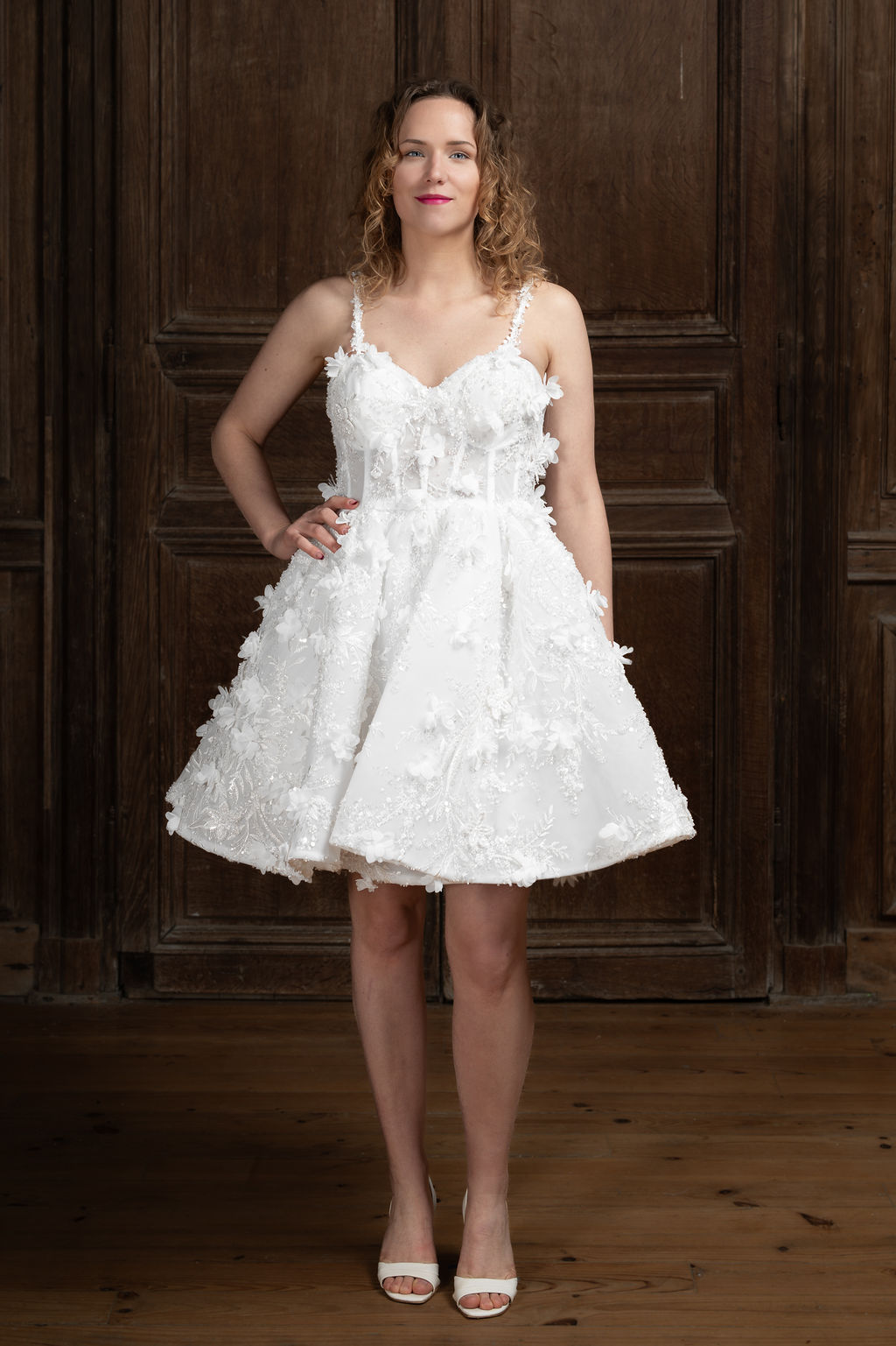 robe civile mariage - mariée