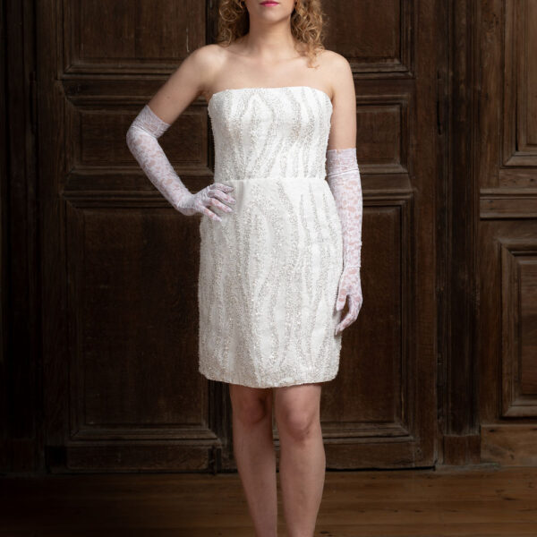 robe de mariée paillette - mariée