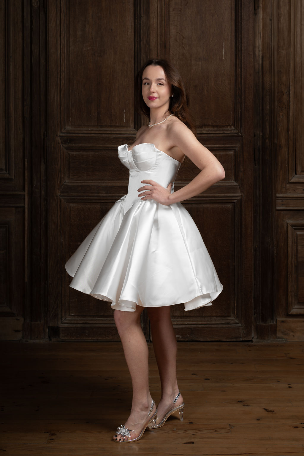 Robe bustier mariage civil – Image 2