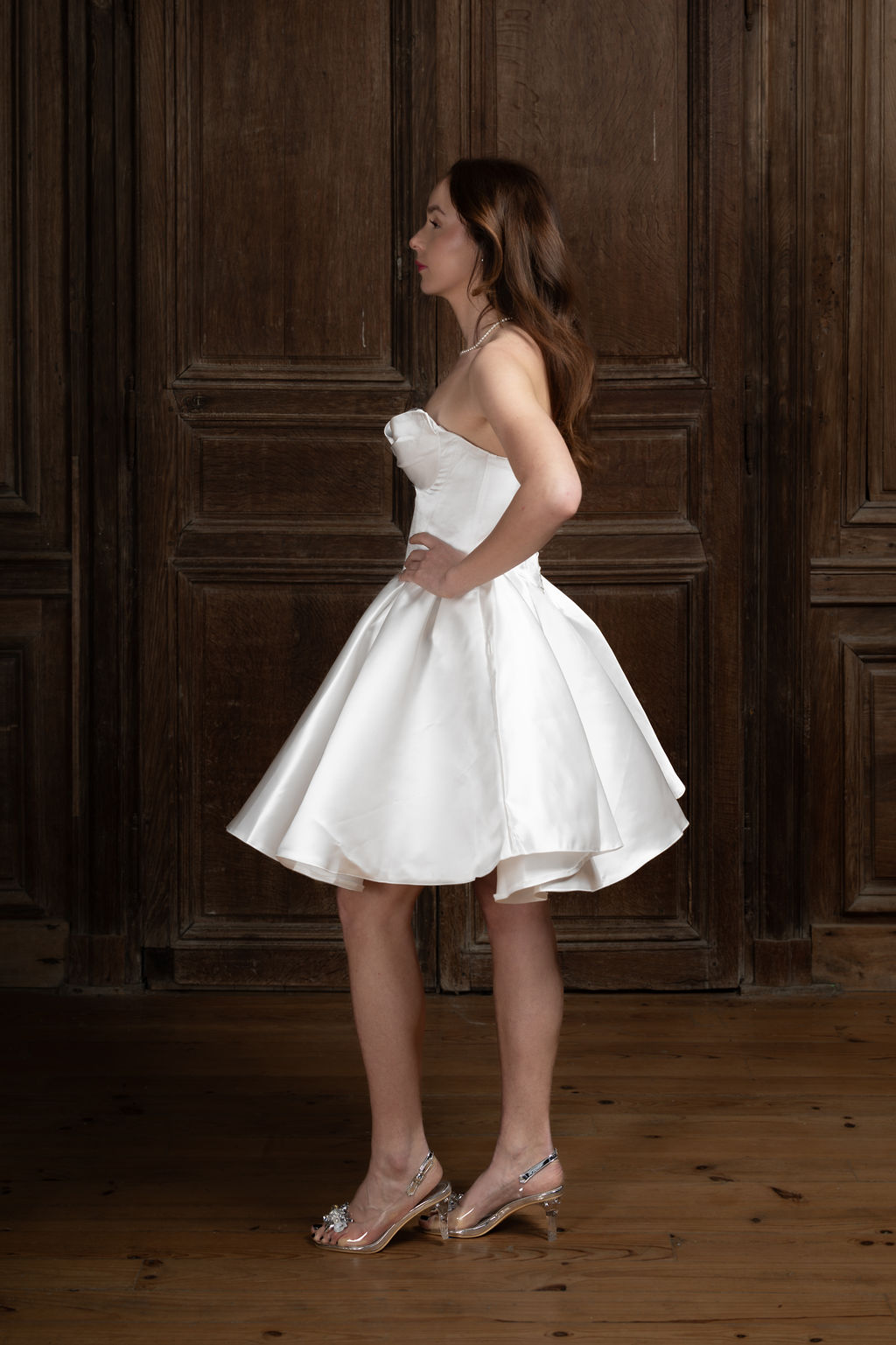 Robe bustier mariage civil – Image 3