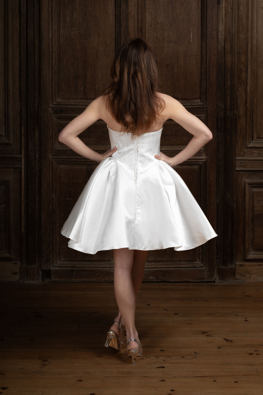 Robe bustier mariage civil – Image 4